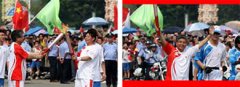 奧運(yùn)圣火抵達(dá)惠州，旭日集團(tuán)總經(jīng)理，常宏公司董事長(zhǎng)楊勛擔(dān)任火炬手